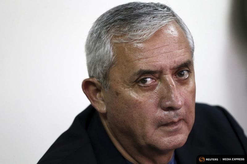 Guatemala's former President Otto Perez attends a hearing at the Supreme Court of Justice in Guatemala City September 11, 2015. REUTERS/Jorge Dan Lopez