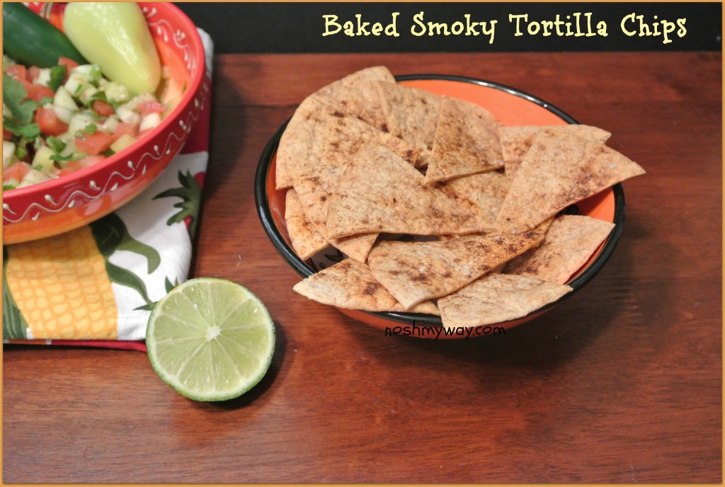 Baked Smoky Tortilla Chips Recipe