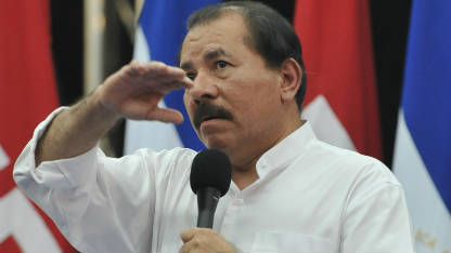 Nicaragua president Daniel Ortega