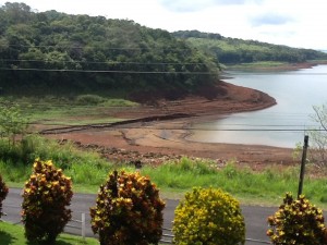 Lake Arenal is approaching its lowest level in 19 years.