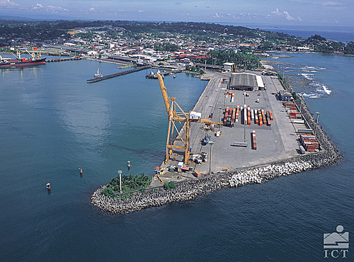 Moin port docks