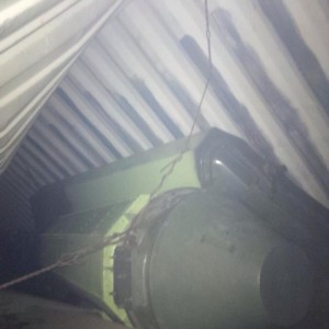 Hidden missile equipment in North Korean vessel seized in Panama Canal, posted to the Twitter account of Panamanian President, Ricardo Martinelli