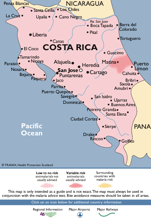 costarica-malaria-map