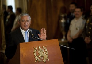 President Otto Pérez Molina expressed his support for President Obama’s intention to carry out a military operation in Syria and intervene on the Syria crisis.