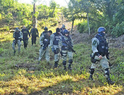 Between October and November 2013, authorities dismantled nine heliports and two camps on private estates in northern Costa Rica that were used by drug traffickers to move cocaine toward northern Central America, Mexico and the United States. (Courtesy of the Judicial Investigation Organization)