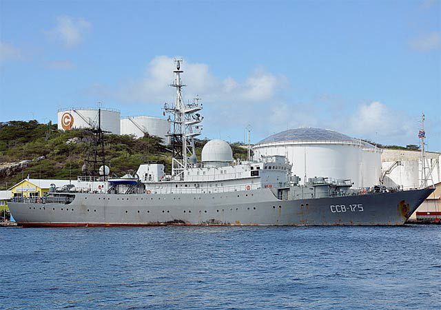 The Russian ship, Viktor Leonov CCB-175, is in Havana, Cuba. (http://beforeitsnews.com)