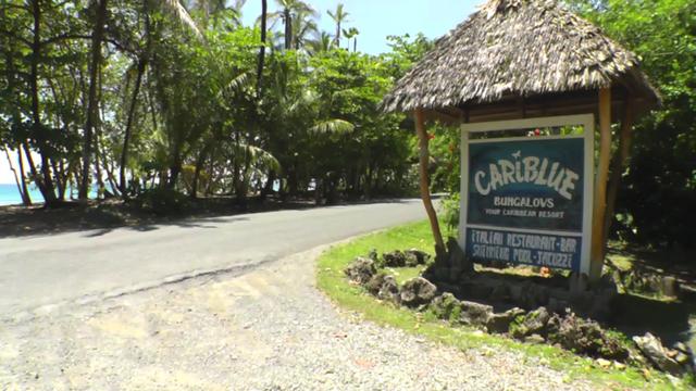 A failed assault on the Hotel Cariblue in Puerto Viejo, Limon left a guard with a gunshot wound to the face. (Photo taken from Vimeo)