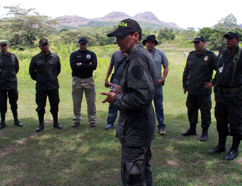 From July 6-25, police from Mexico, Guatemala, Honduras, Costa Rica, the Dominican Republic, Ecuador, Bolivia, Chile and Argentina are being trained in counter-narcotics intelligence at Colombia’s National Police Training and Research Center. (César Mariño García/Caudal Images/ISH)