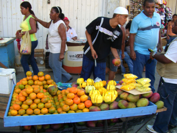 Cartagena street scene
